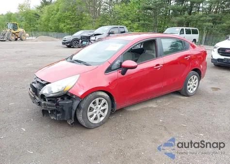 2014 Kia Rio Lx из США, поврежденный, VIN KNADM4A3XE6419612